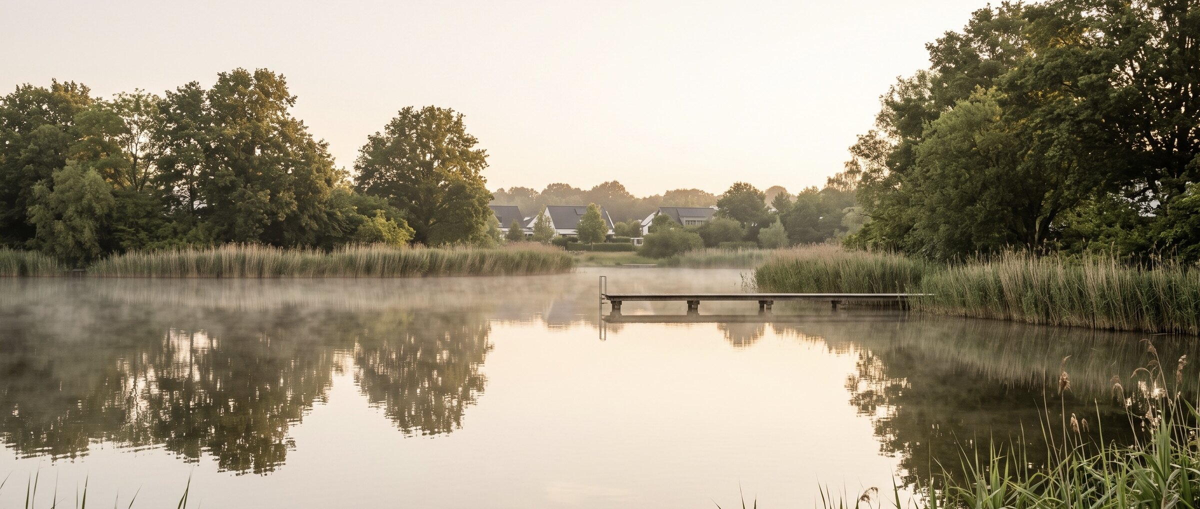 Sechs-Seen-Platte bei Duisburg-Buchholz am Morgen