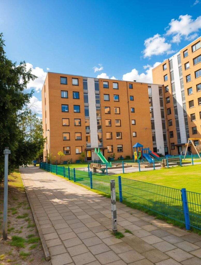 Außenansicht Wohnanlage