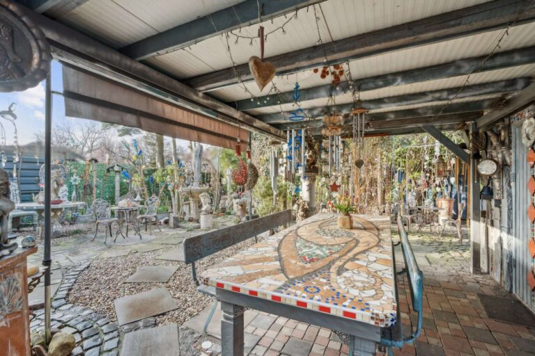 überdachte Terrasse